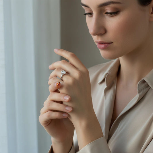 Ophelia Eternity 2ct Lab-Grown Diamond Ring 10K/14K White Gold & 950 Platinum | Anniversary Engagement Wedding Gift