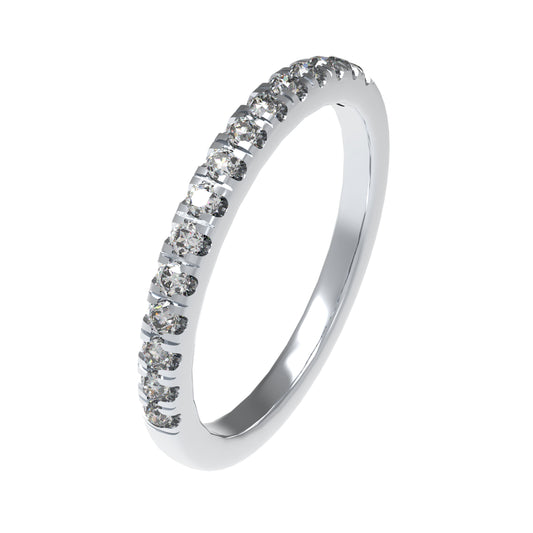 Ophelia Eternity [Multiple Materials Available] Lab - Grown Diamond Ring, Luxury Diamond - Row Ring with 9K/14K/18K Gold & Platinum Options