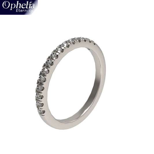 Ophelia Eternity [Multiple Materials Available] Lab - Grown Diamond Ring, Luxury Diamond - Row Ring with 9K/14K/18K Gold & Platinum Options