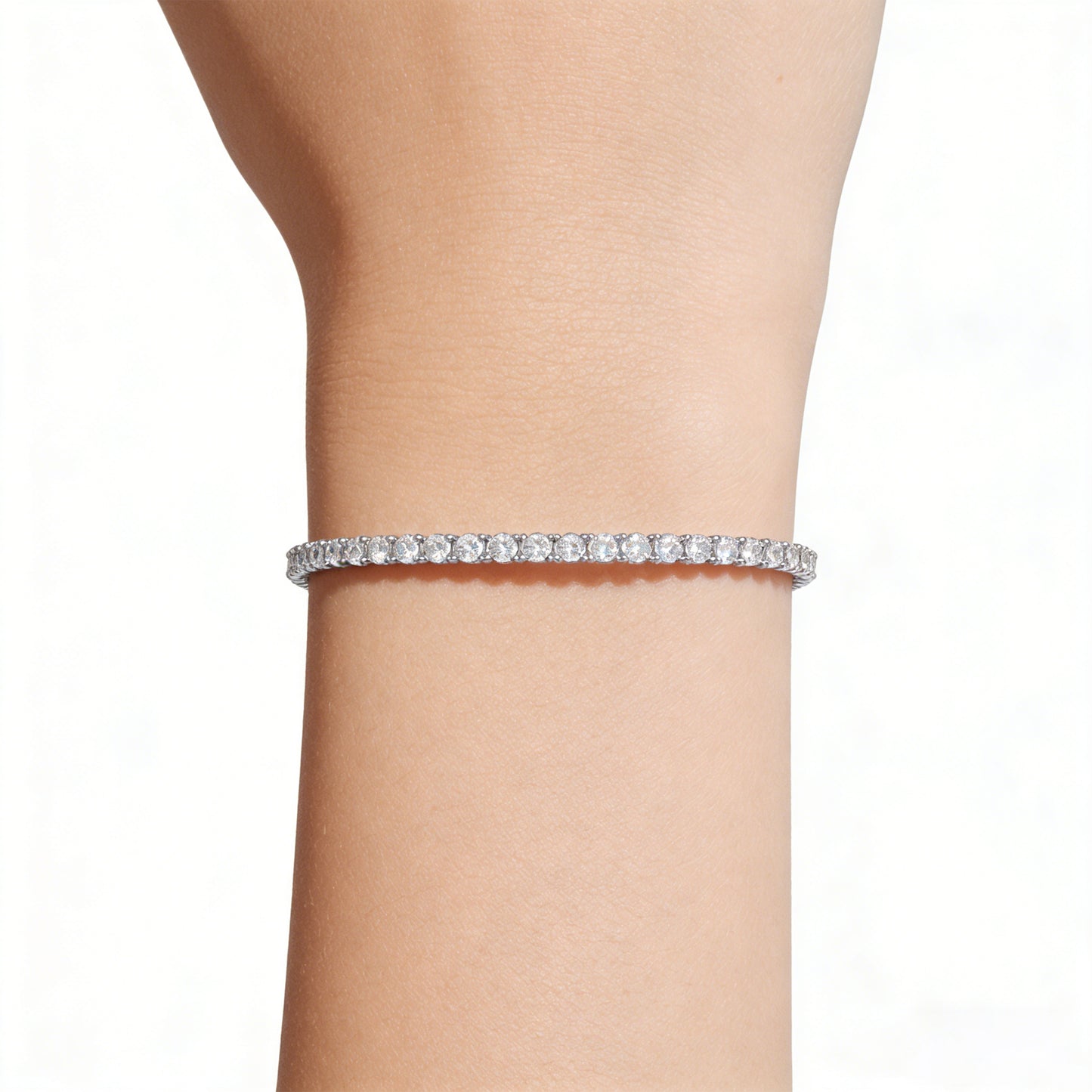 6CT Moissanite Tennis Bracelet 925 Sterling Silver